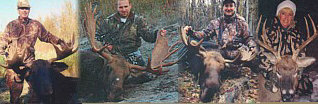 moose hunting whitetail hunting alberta canada
